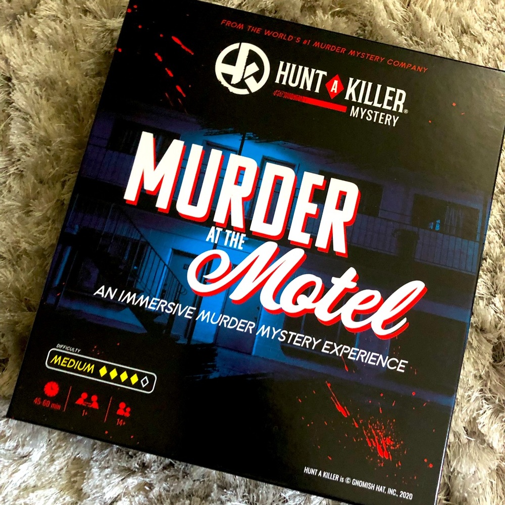 Hunt A Killer “Murder at the Motel” detective game